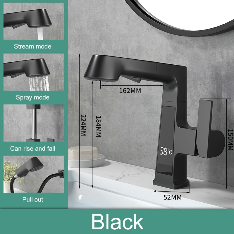Stylish Digital Temperature Smart Faucet - Befez