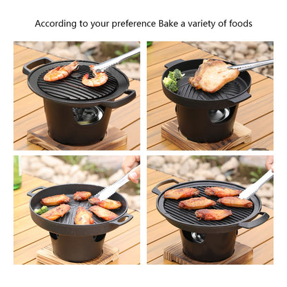 Compact Portable Non Stick Hibachi Grill