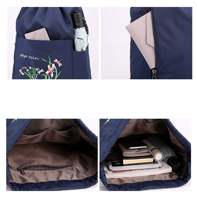 Compact Folding Hiking Backpack for Women