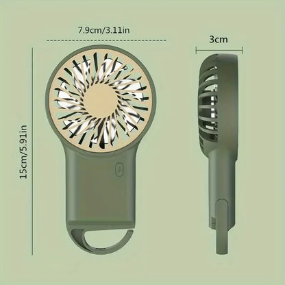 Compact Foldable USB Travel Fan