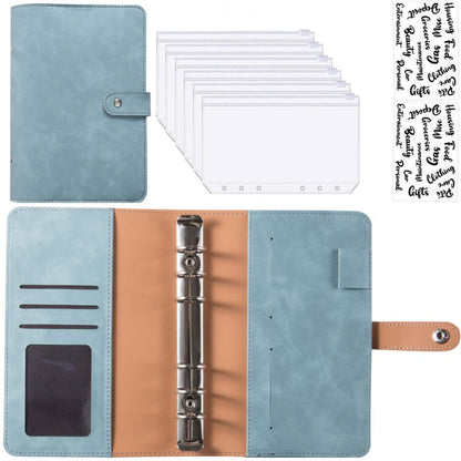 Practical Leather Wallet Organizer Notebook