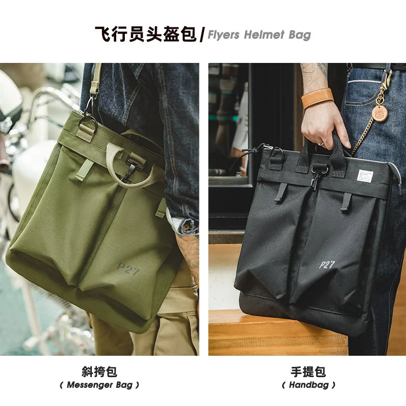 Durable Water Resistant Men's Tactical Messenger Bag