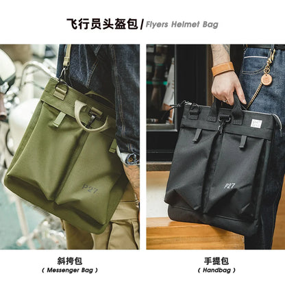 Durable Water Resistant Men's Tactical Messenger Bag