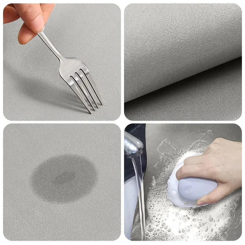 Soft Aqua Bathroom Mat | Absorbent & Anti-Slip