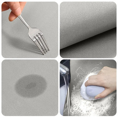 Soft Aqua Bathroom Mat | Absorbent & Anti-Slip