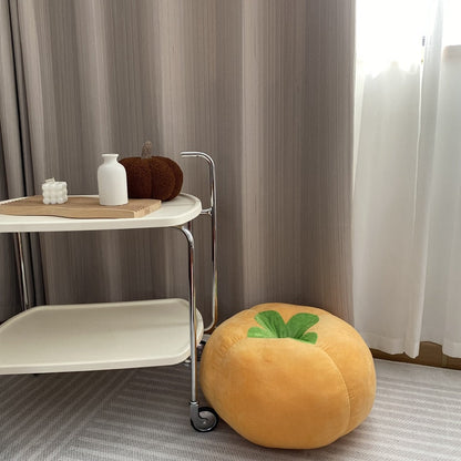 Soft Veggie Print Throw Pillows