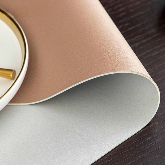 Simple Leather Dining Table Pad - Befez