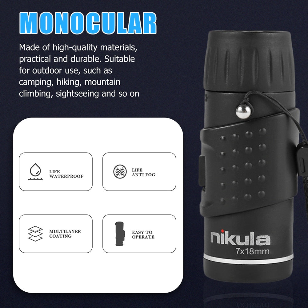 Compact Waterproof Mini Telescope