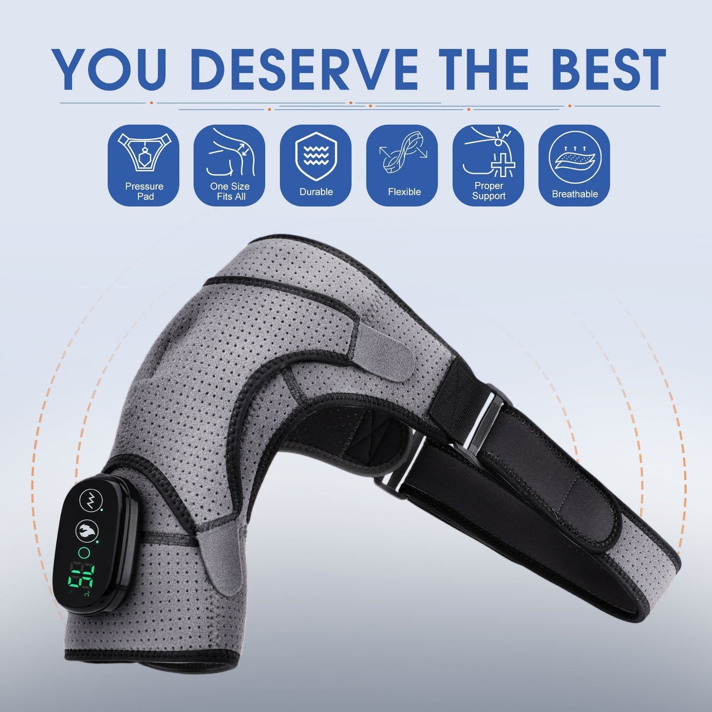 Warm Electric Shoulder Massage Pad