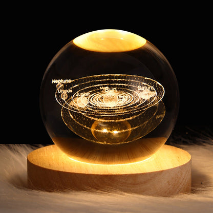Sparkling Glass Orb Decorative Centerpiece
