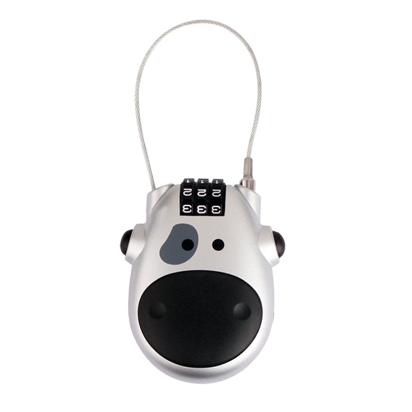 Secure Retractable Steel Cable Lock - Befez