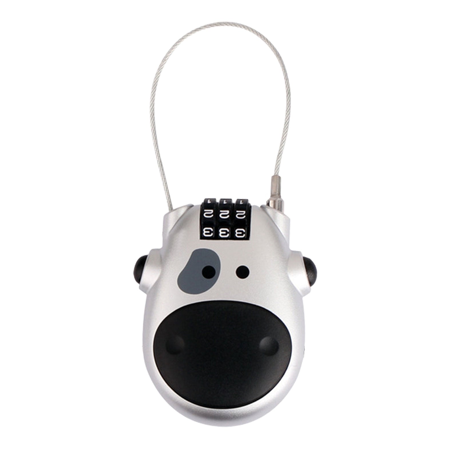 Secure Retractable Steel Cable Lock - Befez