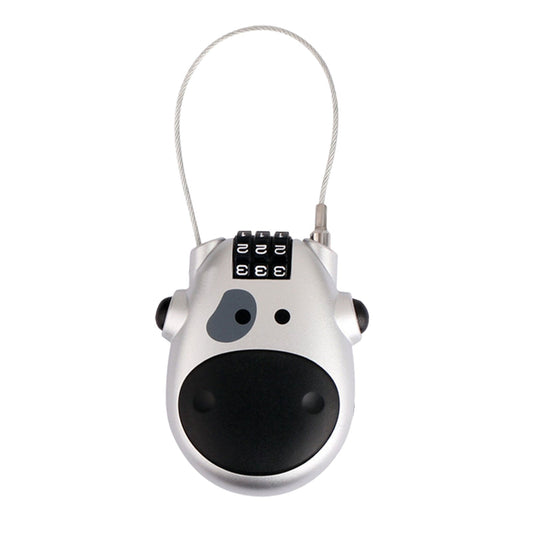 Secure Retractable Steel Cable Lock - Befez