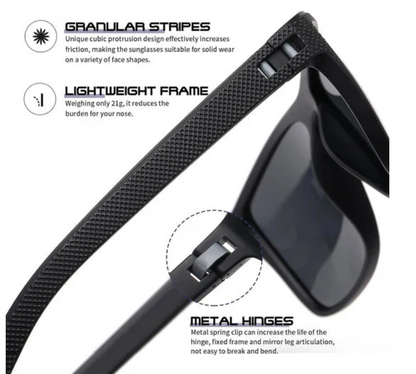 Polarized Sunglasses 3-Pack | UV400 Protection & Comfortable Shades