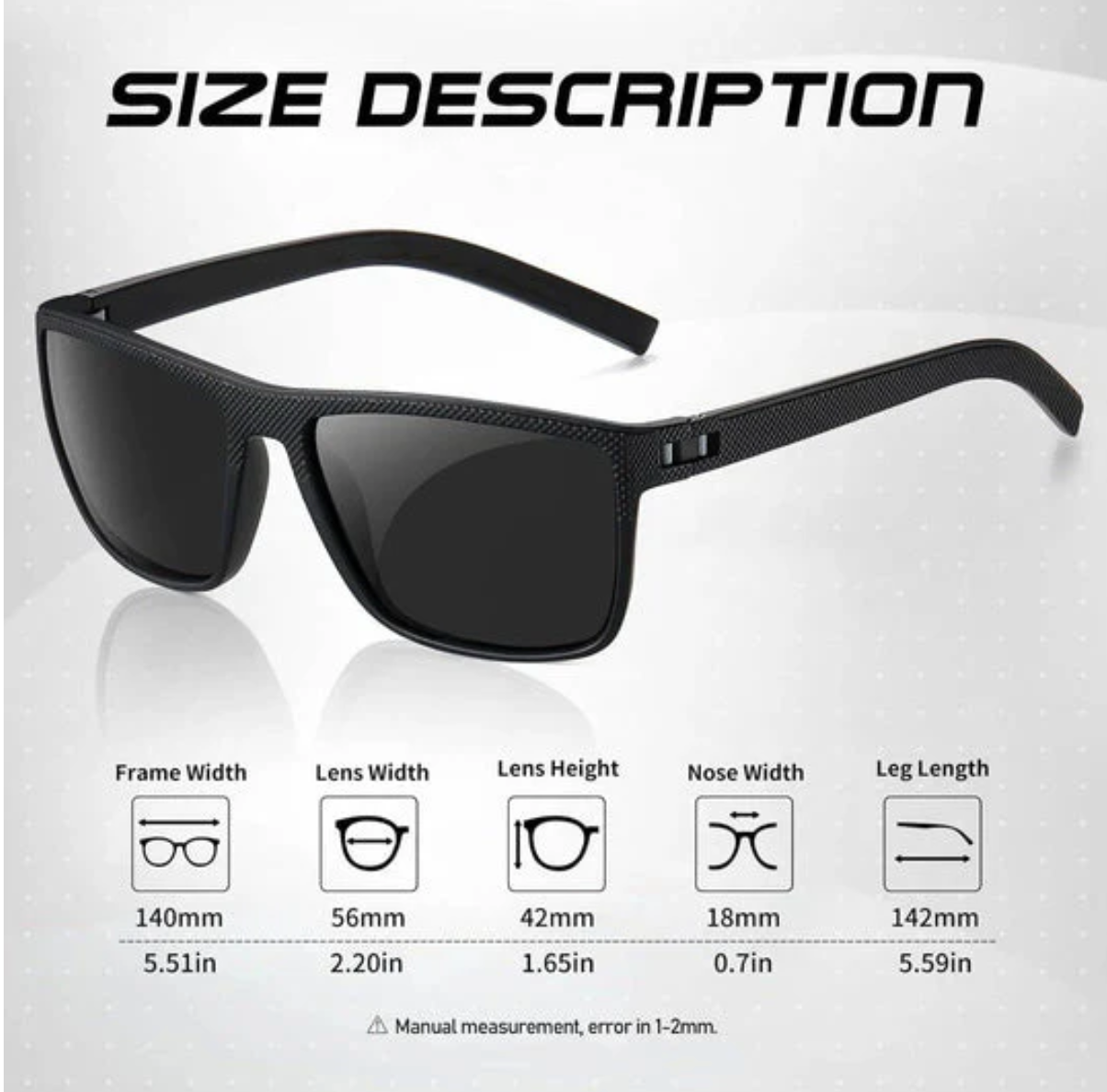Polarized Sunglasses 3-Pack | UV400 Protection & Comfortable Shades