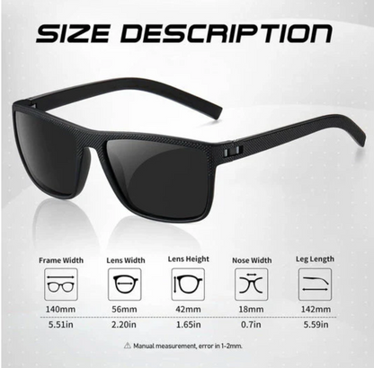 Polarized Sunglasses 3-Pack | UV400 Protection & Comfortable Shades