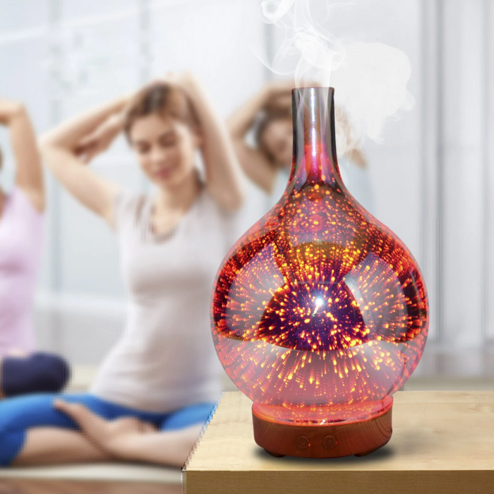 Colorful Aroma Essential Oil Diffuser for Home Relaxation