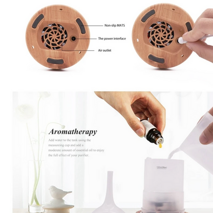 Colorful Aroma Essential Oil Diffuser for Home Relaxation
