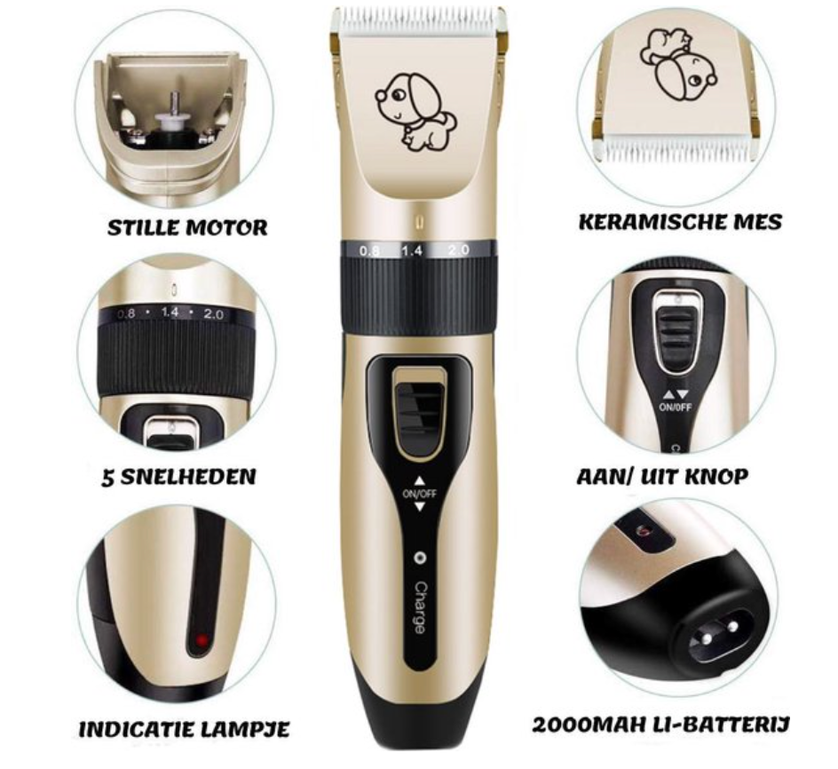 Pet Grooming Brush Kit