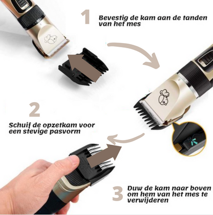 Pet Grooming Brush Kit