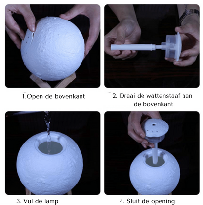 Night Sky Purifier Lamp and Air Humidifier