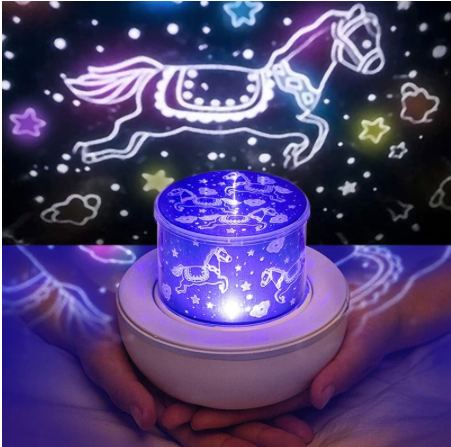 Colorful LED Night Sky Projection Lamp