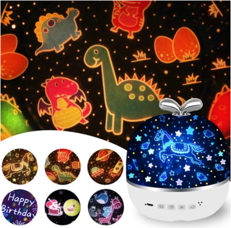 Colorful LED Night Sky Projection Lamp