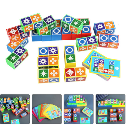 Fun Shape Matching Cube Puzzle Toy