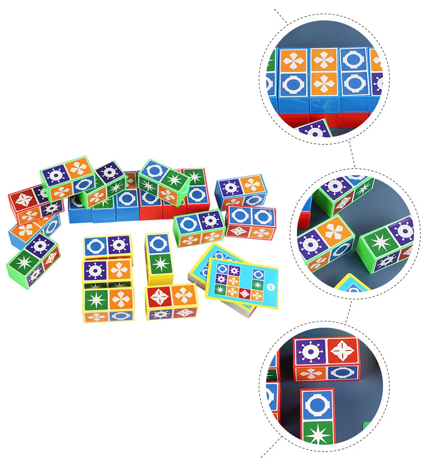 Fun Shape Matching Cube Puzzle Toy