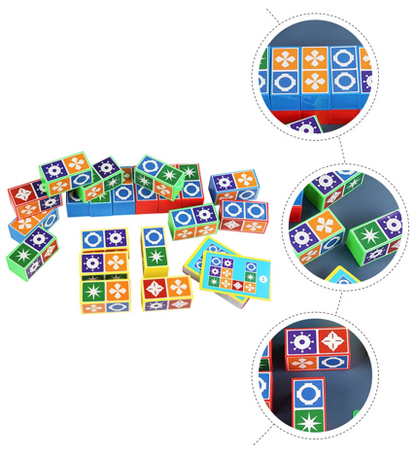 Fun Shape Matching Cube Puzzle Toy