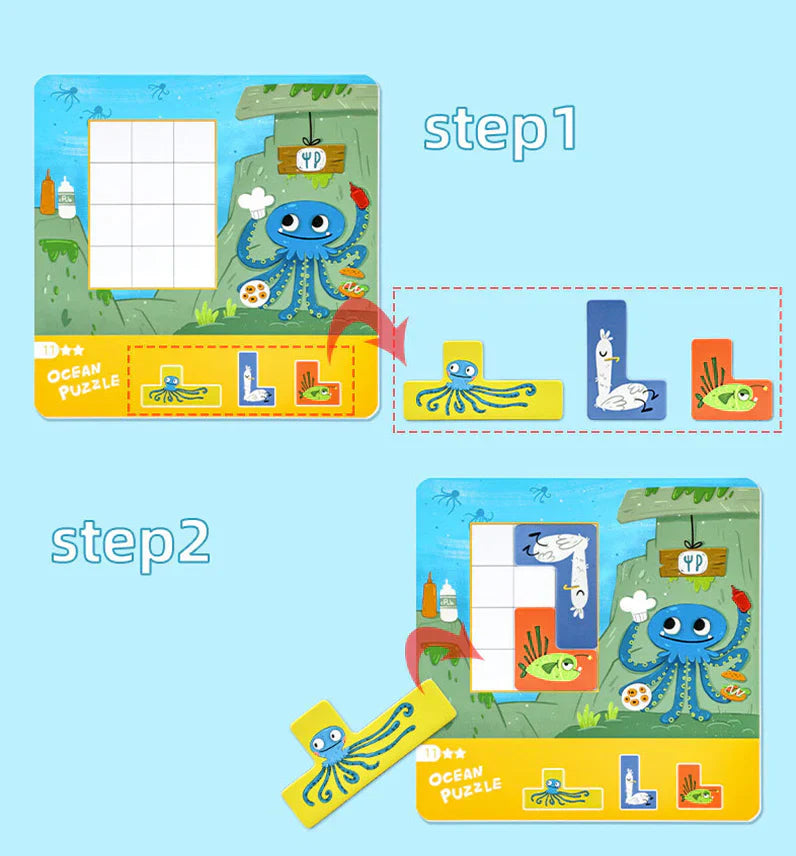 Fun Underwater Ocean Puzzle Toy