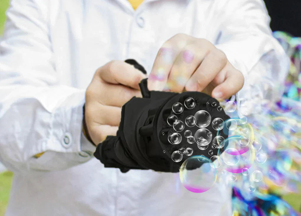 Automatic Bubble Blaster Gun for Kids
