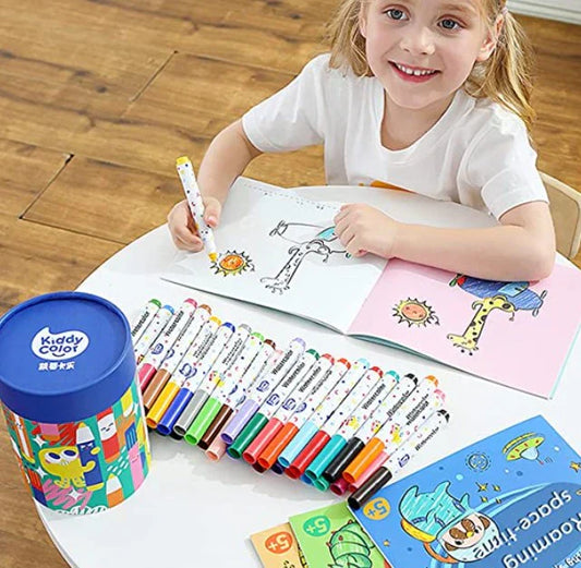 Clean Color Sticks for Kids Art Supplies - Befez