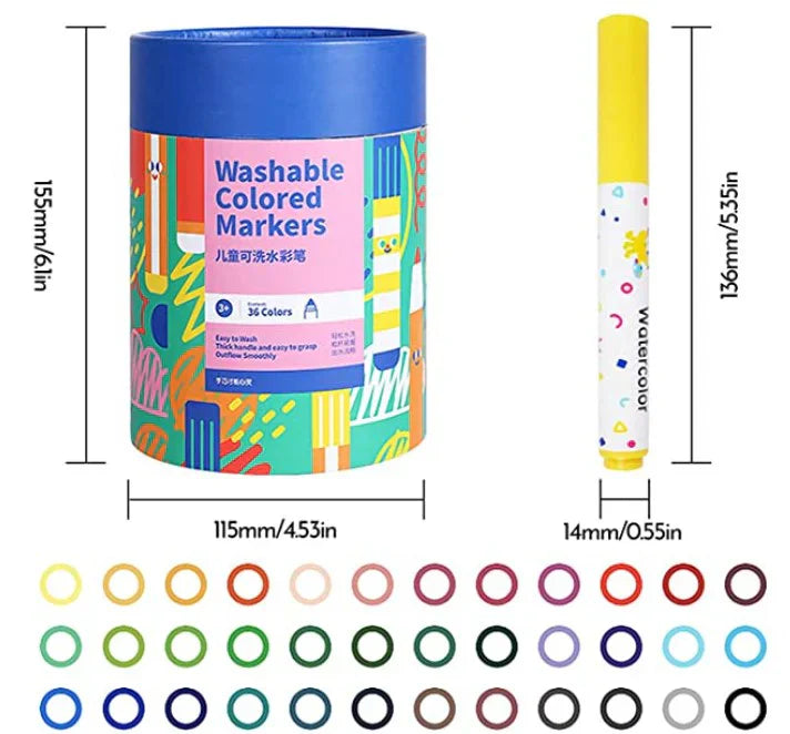 Clean Color Sticks for Kids Art Supplies