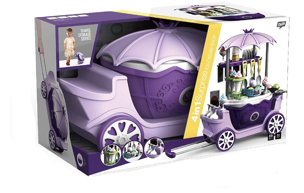 Colorful Ice Cream Playset for Kids