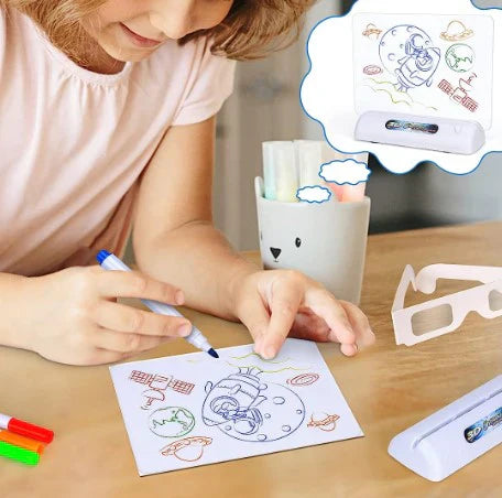 Colorful LED Light Drawing Board