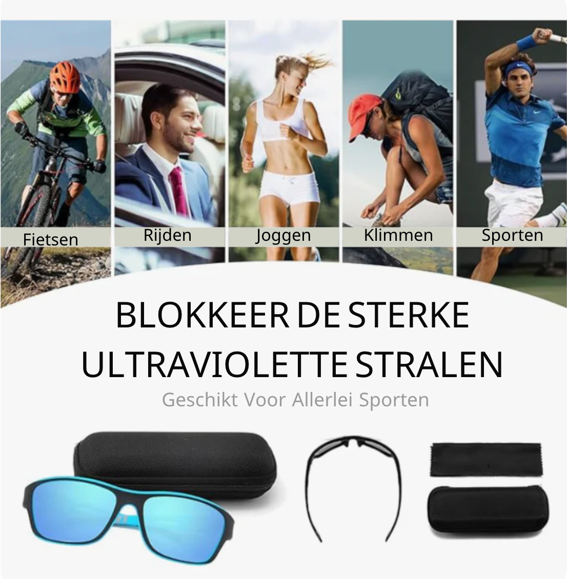 Trendy Outdoor Sport Sunglasses for Men