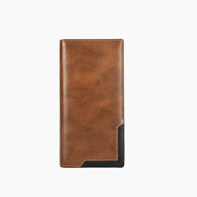 Thin Classic Wallet - Strong Faux Leather, Well Organized