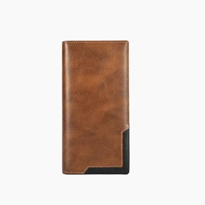 Thin Classic Wallet - Strong Faux Leather, Well Organized