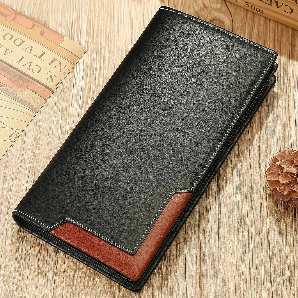 Thin Classic Wallet - Strong Faux Leather, Well Organized - Befez
