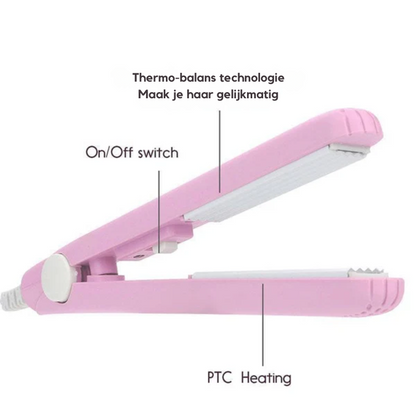 Compact Mini Curling Iron for Fast Styling