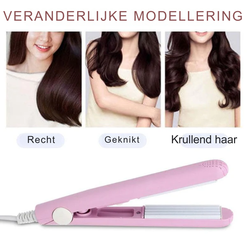 Compact Mini Curling Iron for Fast Styling - Befez