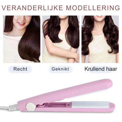 Compact Mini Curling Iron for Fast Styling - Befez