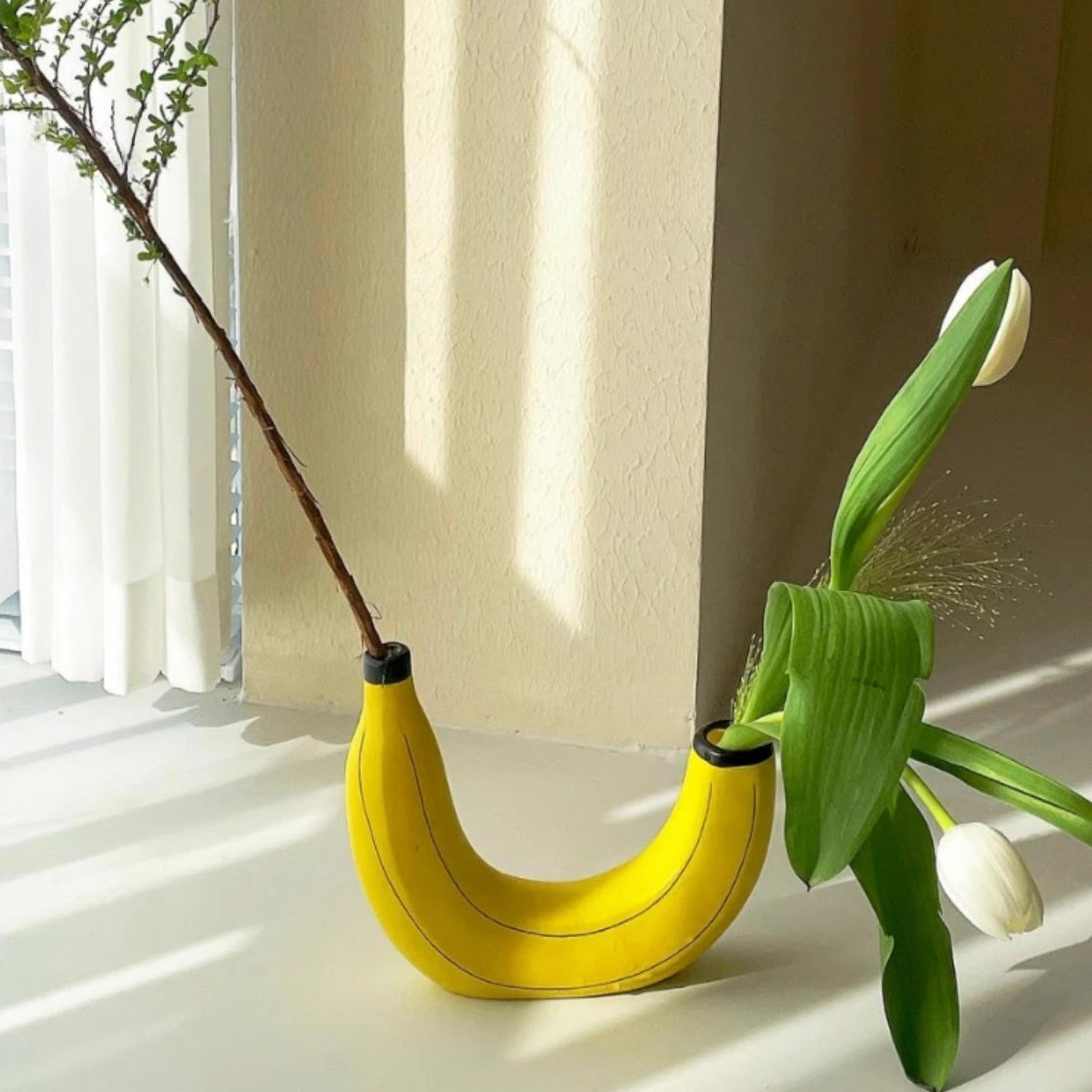 Fresh Fruit Ceramic Vase