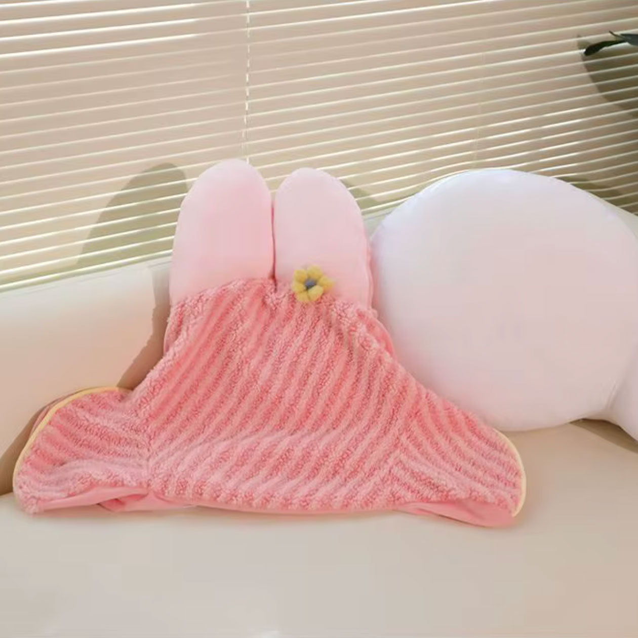 Soft Bunny Accent Pillow