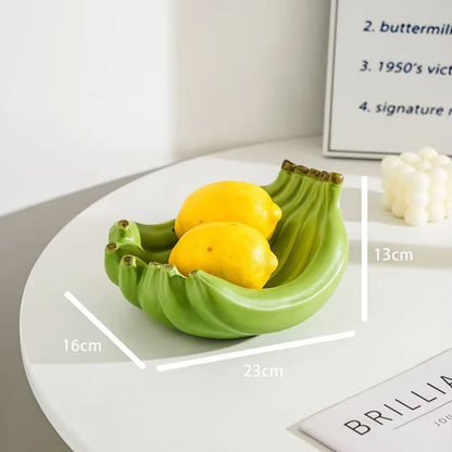 Yellow Fruit Kitchen Storage Dish