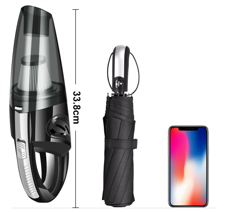 Compact Portable Vacuum Cleaner for Home Cleaning