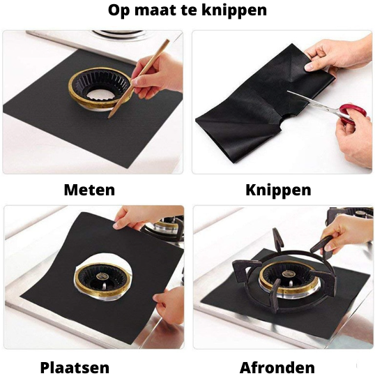 Easy Stove Shield - Simple Clean Cooktop Protector