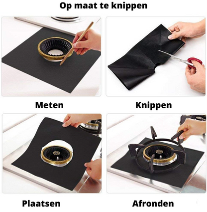 Easy Stove Shield - Simple Clean Cooktop Protector
