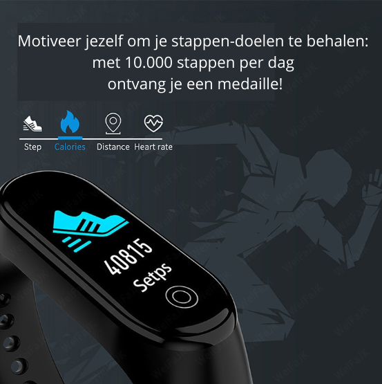 Versatile Bluetooth Fitness Smartwatch